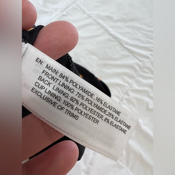 Fox & Royal Amara Animal print one Piece Swim Suit size M - Picture 4 of 10